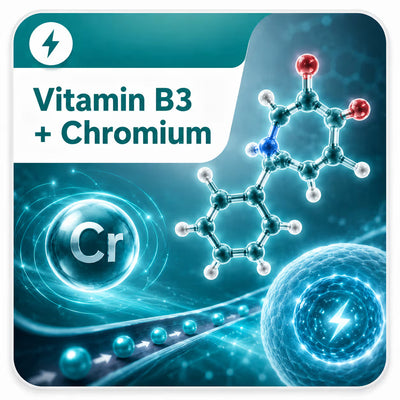 Vitamina B3 + Cromo